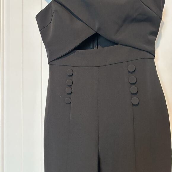 ELLIATT x Revolve Sorento Black Tailored Jumpsuit Small Cut Out Playsuit Romper - Picture 8 of 12